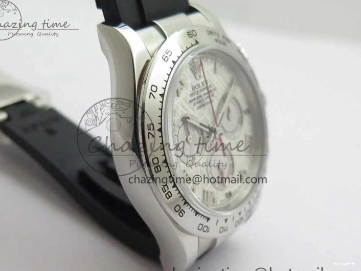 SA4130 904L SS Daytona Best 1:1 ‘Meteorite’ Oysterflex Case V4 Strap Noob on 116519 Edition 0327